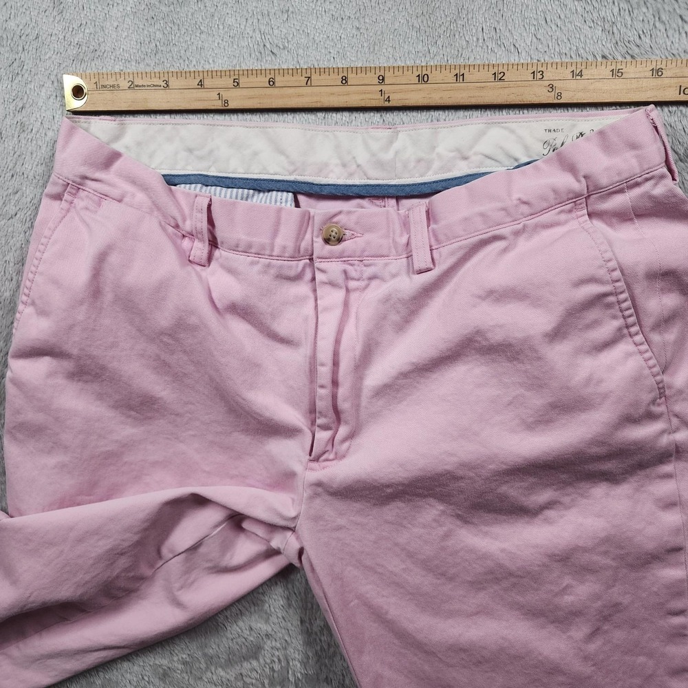 Polo Ralph Lauren Pants Mens 34x30 (Fits 32x30) Pink Classic Fit Preppy Summer - Picture 8 of 13